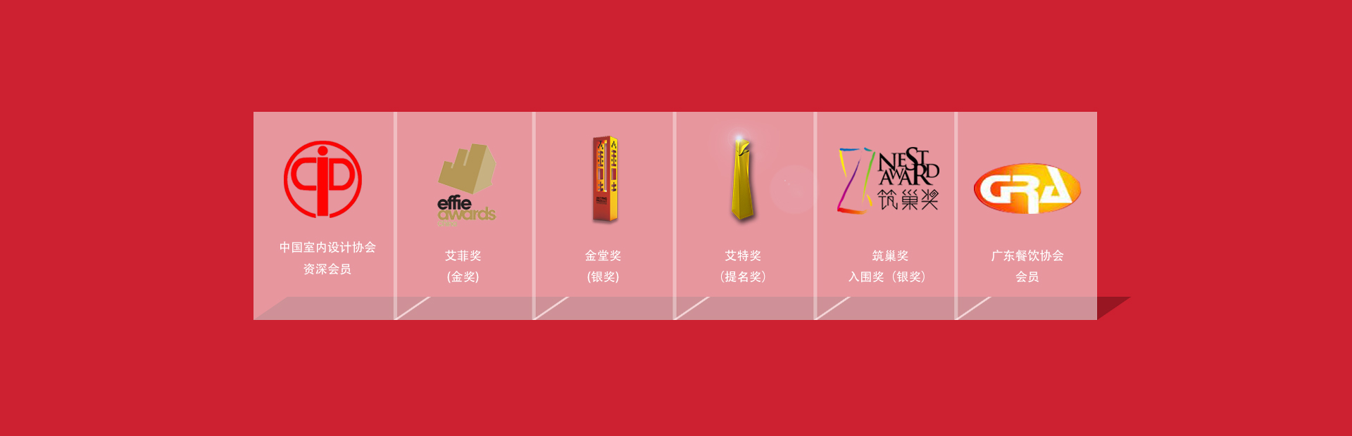 獲獎(jiǎng)餐飲設(shè)計(jì)證書